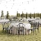 Flash Furniture HERCULES Commercial Black Indoor/Outdoor Wood Look Resin Thonet Style Chair L-9-M5-BLK-GG - alternate 1